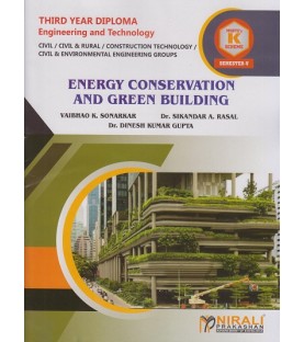 Energy Conservation And Green Building MSBTE K Scheme Diploma Sem 5 Civil Engineering | Nirali Prakashan